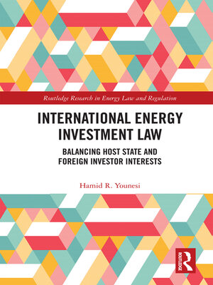 cover image of International Energy Investment Law